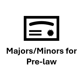 Majors and Minors for Pre-law