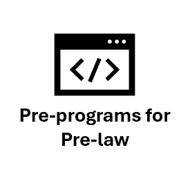 Pre-programs for Pre-law